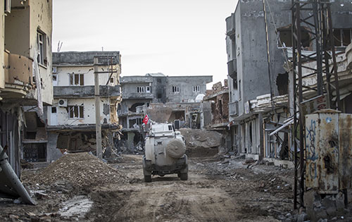 59 günlük Operasyon sonrası Cizre'den Yıkım görüntüleri