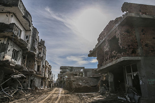 59 günlük Operasyon sonrası Cizre'den Yıkım görüntüleri