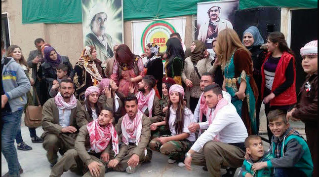 Mela Mistefa Barzani, Rojava'da anıldı