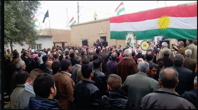 Mela Mistefa Barzani, Rojava'da anıldı