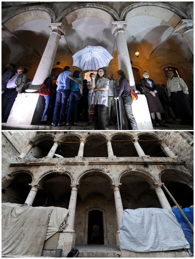 Reuters'in objektifinden savaştan önce ve savaştan sonra Halep…