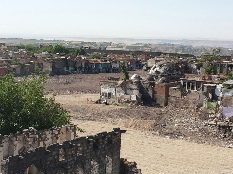 Sur'da yok olan 3 mahalleden görüntüler