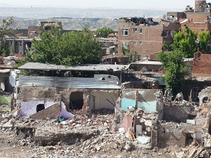 Sur'da yok olan 3 mahalleden görüntüler