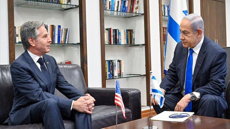 Blinken, İsrail'de Netanyahu ile görüştü
