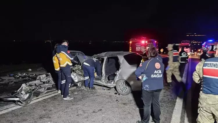 Antep'te feci kaza: 2 ölü, 6 yaralı