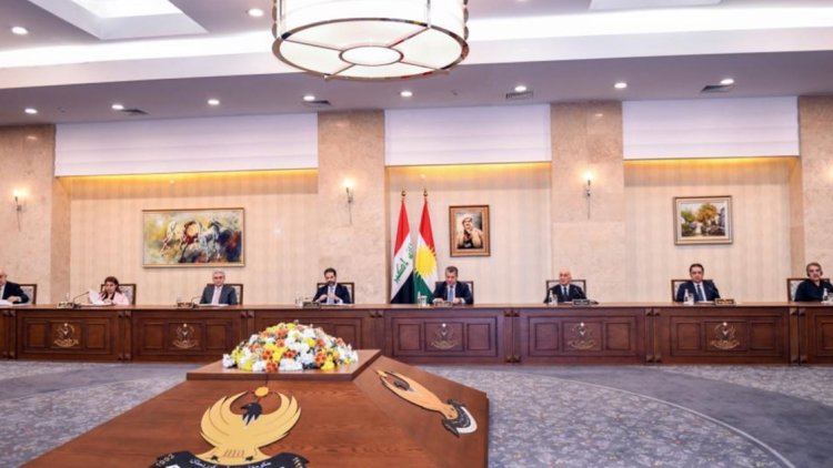 Civata Wezîrên Herêma Kurdistanê di civînê de ye û danûstandinan li ser sê mijaran dike