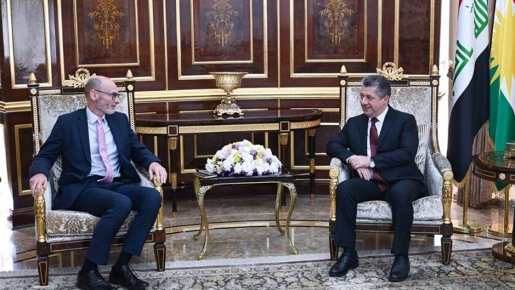 Başbakan, İngiltere’nin Irak Büyükelçisini kabul etti