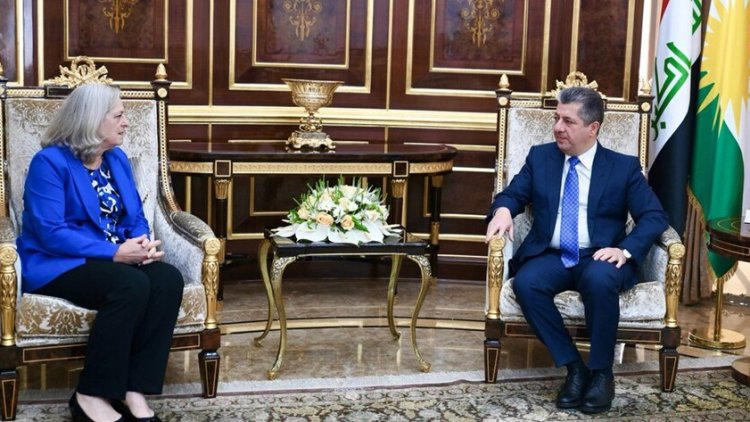 Başbakan Barzani, ABD'nin Irak Büyükelçisi ile görüştü