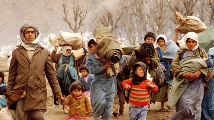 33’üncü yılında Kürt halkının büyük göçü