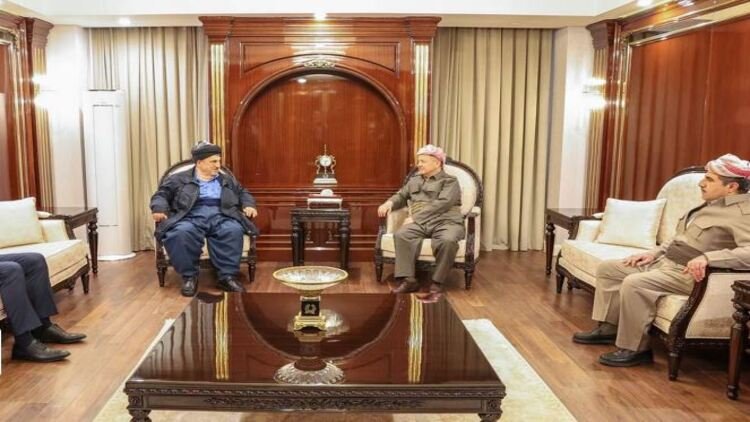 Başkan Barzani, Kürdistan Sosyal Demokrat Partisi Başkanı ile görüştü
