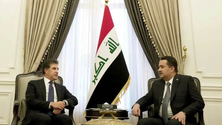 Neçirvan Barzani, Irak Başbakanı Sudani ile görüştü