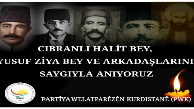 PWK: Cıbranlı Halit Bey, Yusuf Ziya Bey ve Arkadaşlarını Saygıyla Anıyoruz!