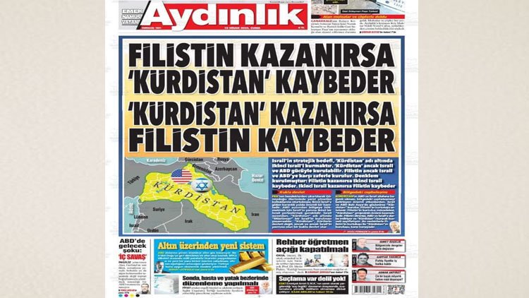 Filistin Halkının Kazanımları Kürd Halkının Zararına Olmadığı Gibi Kürd Halkının Kazanımları Filistin Halkının Zararına Olamaz