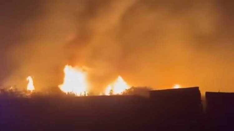 Baregeheke Heşda Şeibî hat bombebarankirin.. Kuştî û birîndar hene