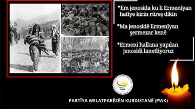 PWK: Em Jenosîda ku li Ermenîyan hatîye kirin rûreş dikin!