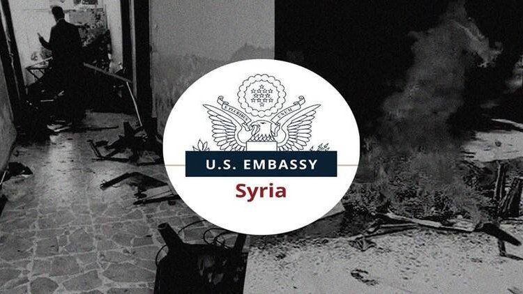 ABD’nin Suriye Büyükelçiliği'nden ENKS bürolarının yakılmasına kınama