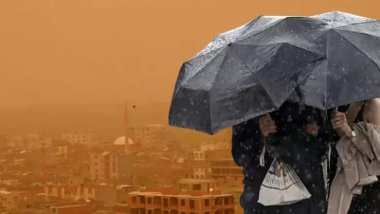 Meteoroloji'den 'Sağanak yağış ve toz taşınımı' uyarısı