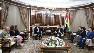 Mesrur Barzani, İngiltere’nin Irak Büyükelçisi ile görüştü