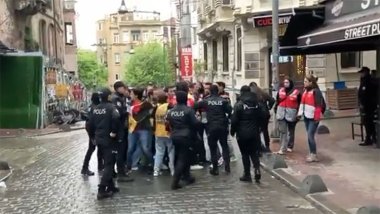 Taksim'e yürüyen gruplara polis müdahalesi: 205 gözaltı