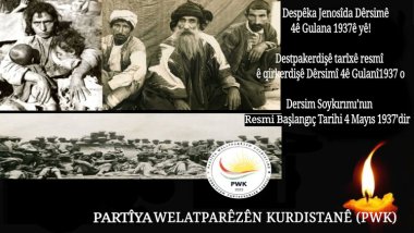 PWK: Dersim Soykırımı’nın Resmi Başlangıç Tarihi 4 Mayıs 1937’dir