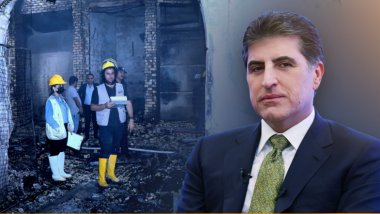 Neçirvan Barzani'den  Qeyseri Çarşısı’ndaki yangına ilişkin açıklama
