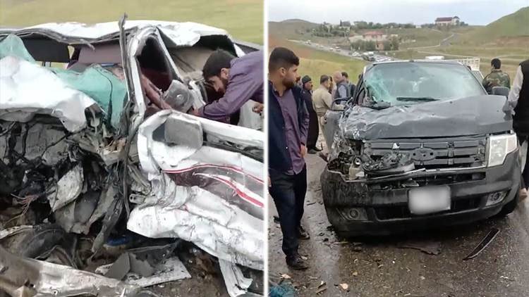 Erbil’de feci kaza: 4 kişi hayatını kaybetti