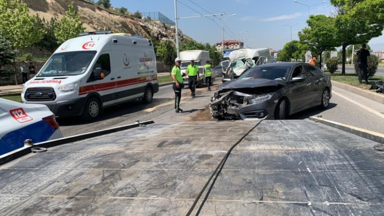 Malatya'da zincirleme kaza: 3 yaralı