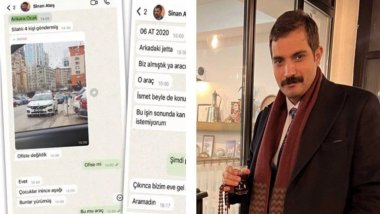 Sinan Ateş'in WhatsApp yazışması! 'Siyah araba' detayı: 'Beni öldürmeye karar vermişler abi'