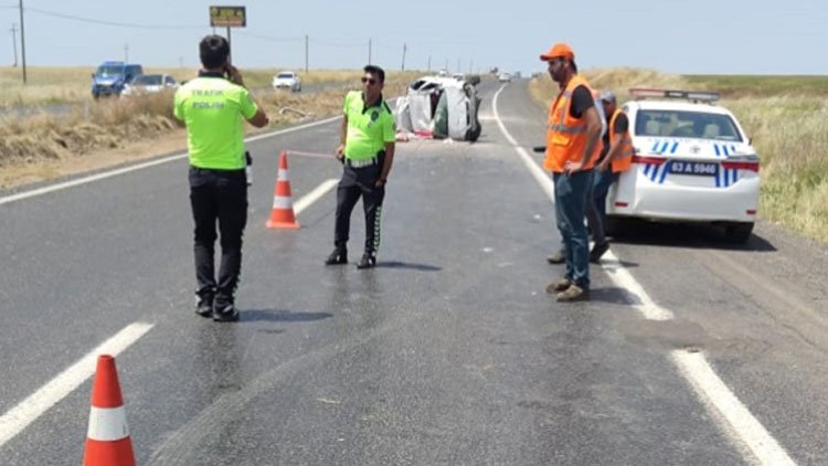 Siverek’te trafik kazası: 5 yaralı