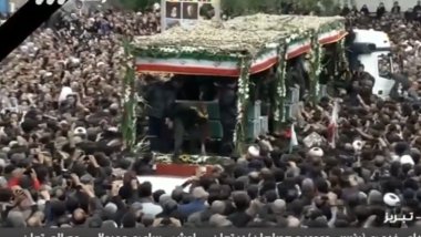 Foto - İran'da helikopter kazasının ardından Reisi ve Abdullahiyan için tören