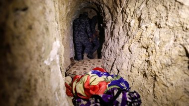 Kürt Özel Kuvvet Gücü, Germiyan'da IŞİD tünel-sığınağını imha etti