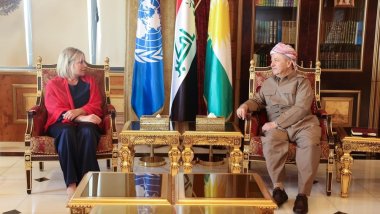 Başkan Barzani ile UNAMI Başkanı Plasschaert bir araya geldi