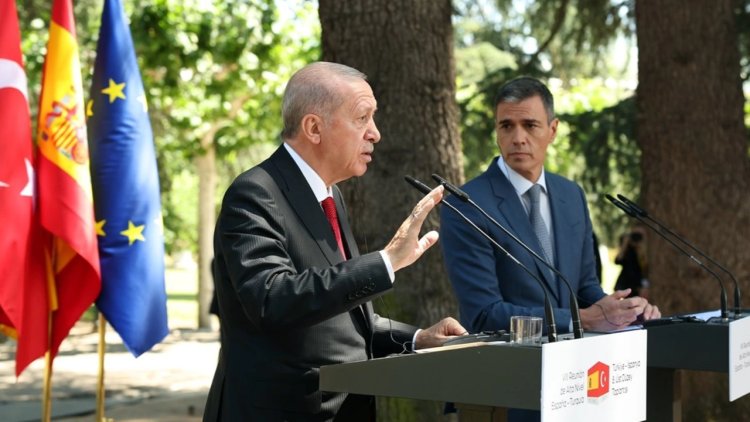 Erdoğan'a İspanya'da Demirtaş ve Kavala sorusu