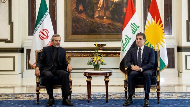 Neçirvan Barzani, İran Dışişleri Bakan Vekili Ali Bakıri’yi kabul etti