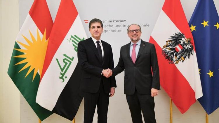 Serokê Herêma Kurdistanê bi Wezîrê Derve yê Nemsayê re civiya