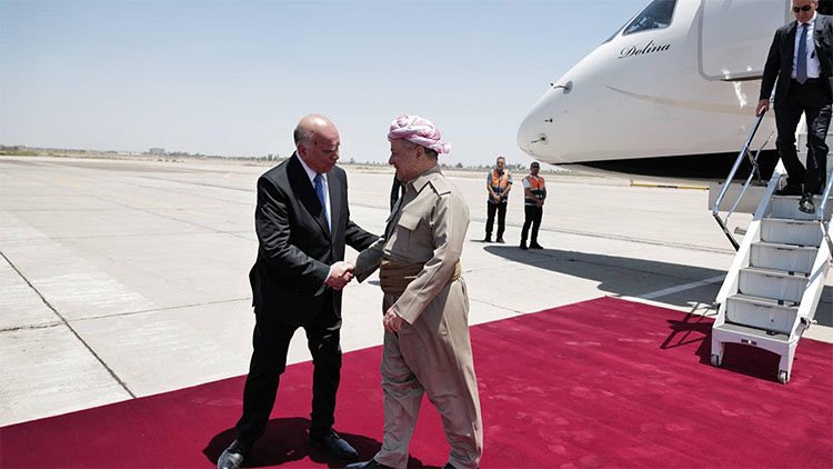 Başkan Mesud Barzani altı yıl aradan sonra Bağdat’ta