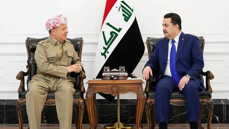 Serokwezîrê Îraqê: Ez bi hatina birayê xwe yê ezîz Mesûd Barzanî şerefmend bûm
