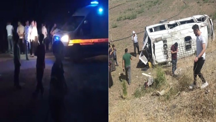 Diyarbakır’da iki ayrı kaza: 3’ü ağır 19 yaralı!