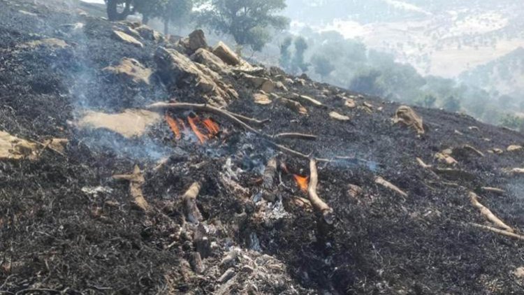 Süleymaniye:  Pencwin'in bir köyü İHA'larca bombalandı