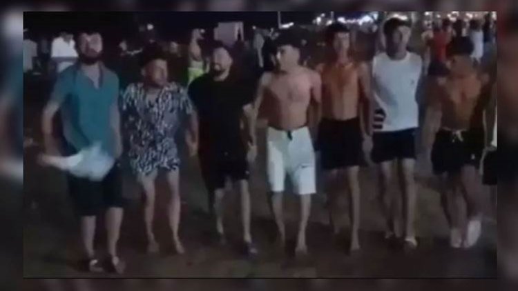 Halay çeken gençlere gözaltında 'Ölürüm Türkiyem' şarkısı dinletilmiş