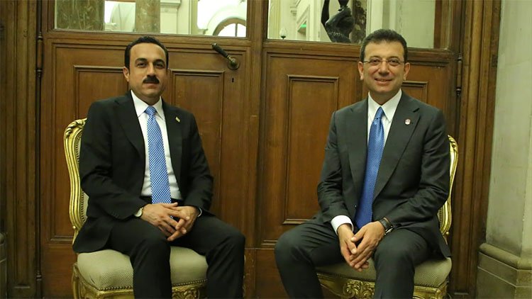 Erbil Valisi ile İmamoğlu’ndan karşılıklı davet