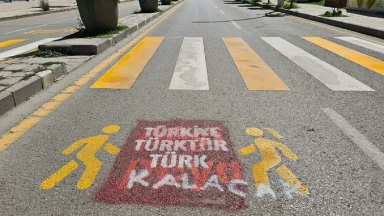 Van'da Kürtçe uyarı yazısına saldırı: Belediyeden açıklama