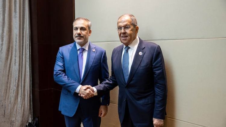 Fidan, Lavrov ile görüştü
