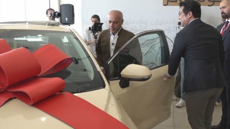 Toyotayê ajokarê Kurd xelat kir: 1 milyon kîlometre!