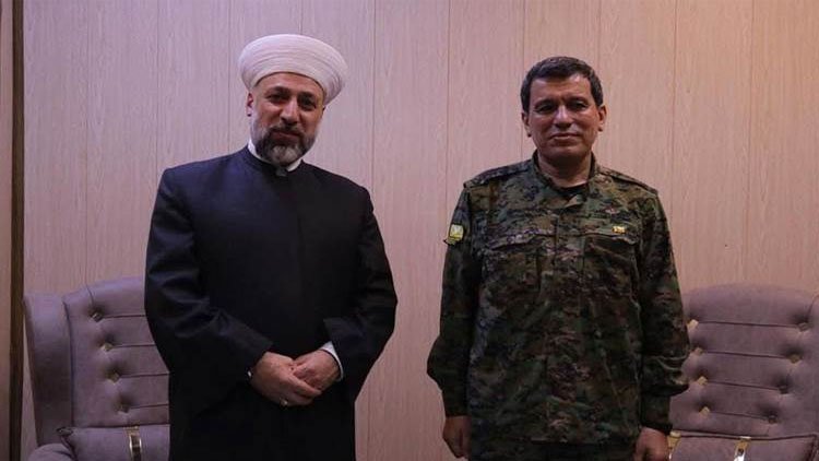 Şêx Murşid Xeznewî û Mezlûm Ebdî li hev civiyan