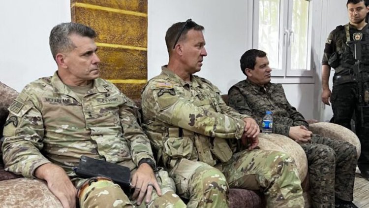 DSG’ye kritik ziyaret: ABD Merkez Kuvvetler Komutanı, Rojava’ya gitti
