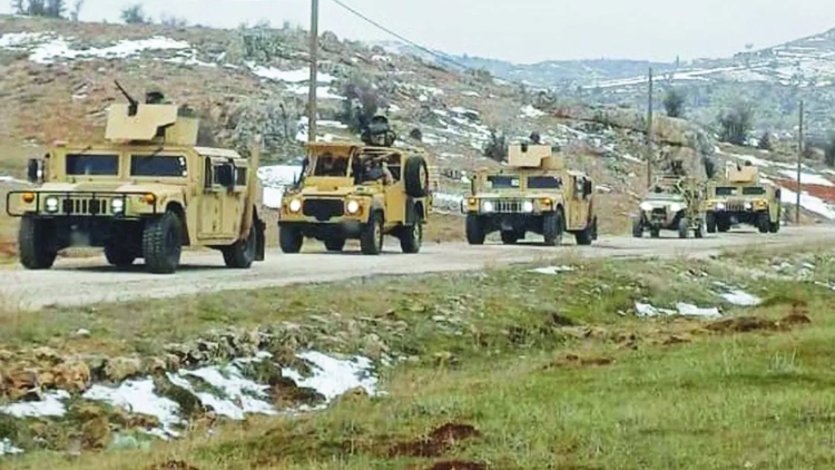 Lübnan-Suriye sınırının her iki tarafında askeri takviyeler