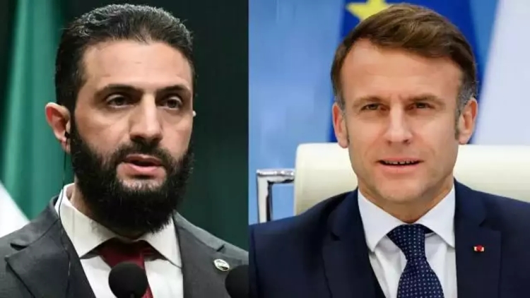 Macron'dan Suriye Geçiş Hükümeti Cumhurbaşkanı Şara'ya 'şartlı' davet
