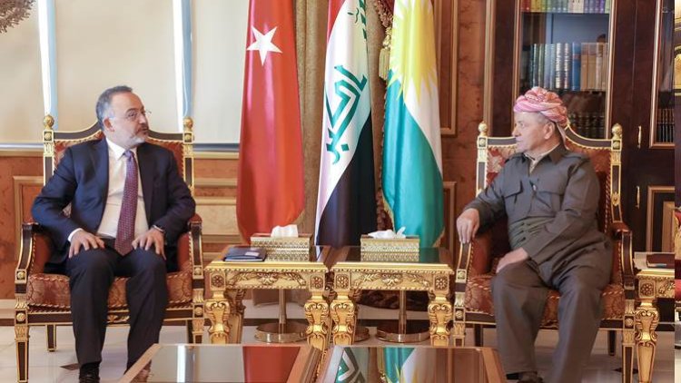 Başkan Barzani, Türkiye Dışişleri Bakan Yardımcısı ile görüştü: Barış süreci ele alındı Başkan Barzani, Türkiye Dışişleri Bakan Yardımcısı ile görüştü: Barış süreci ele alındı