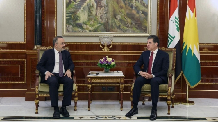 Neçirvan Barzani, Türkiye Dışişleri Bakan Yardımcısı Yılmaz ile görüştü Neçirvan Barzani, Türkiye Dışişleri Bakan Yardımcısı Yılmaz ile görüştü